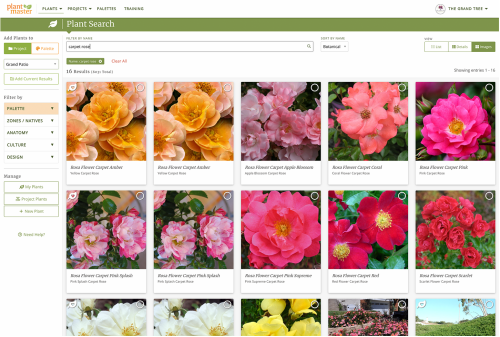 Plant Search screenshot